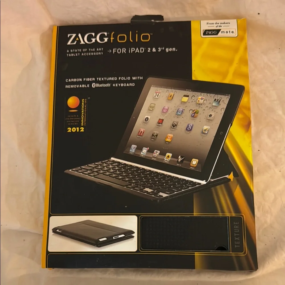 Black Tablet Keyboard Case for iPad